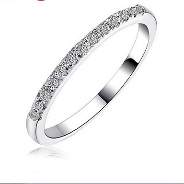 AAA Zircon Fine Statement Ring for Wedding Party