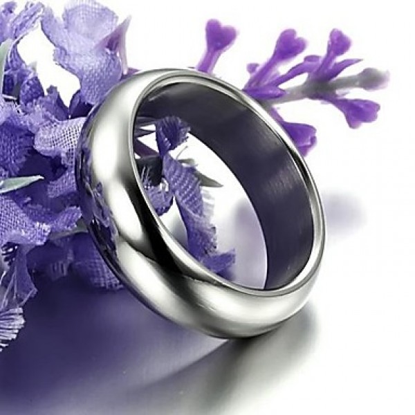  Fashion Men's Titanium SteelRing