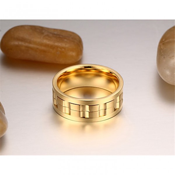 Center Rotating Stainless Steel Ring