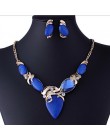 Women Vintage / Party Gold Plated / Alloy / Rhinestone / Resin Necklace / Earrings Jewelry Sets  