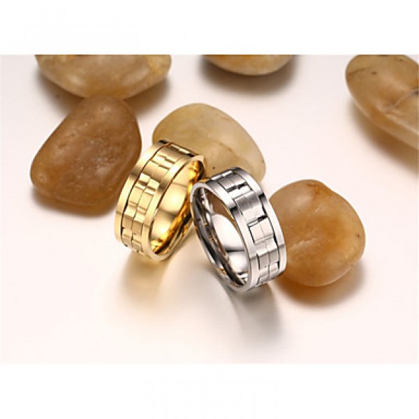 Center Rotating Stainless Steel Ring