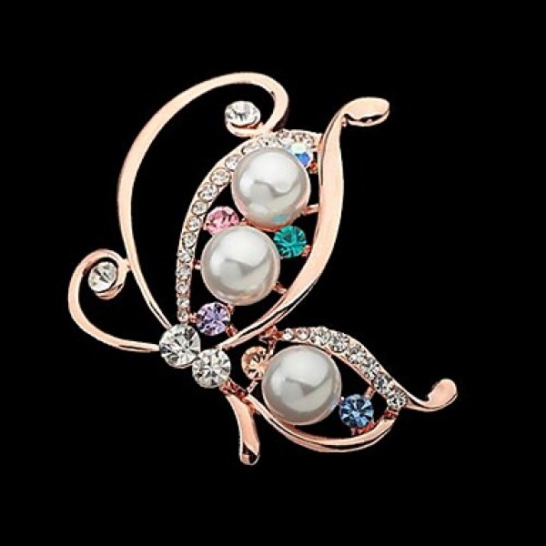 Tina -- Korean New Fashion Alloy Butterfly Dancing Brooch in Party