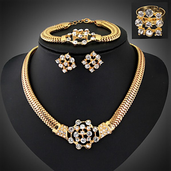 Plum diamond necklace earrings bracelet ring set dinner suit  
