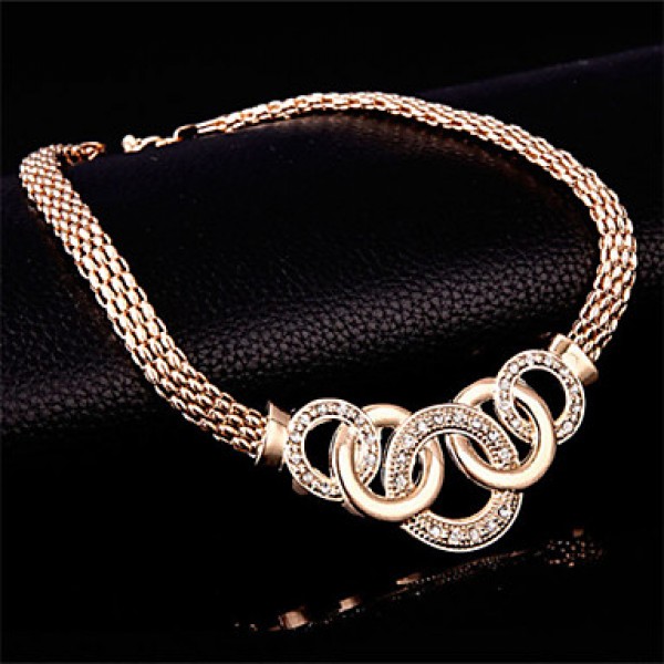 New Women Latest Fashion Alloy Rhinestone Imitation Pearl Necklace/Earrings/Bracelets/Rings Sets  